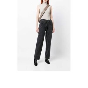 Agolde women's jeans, black, size 23, new with tags 100% Organic Cotton 0054